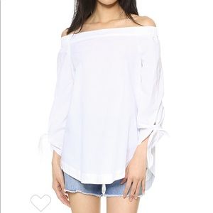 NWOT Free people off the shoulder shirt